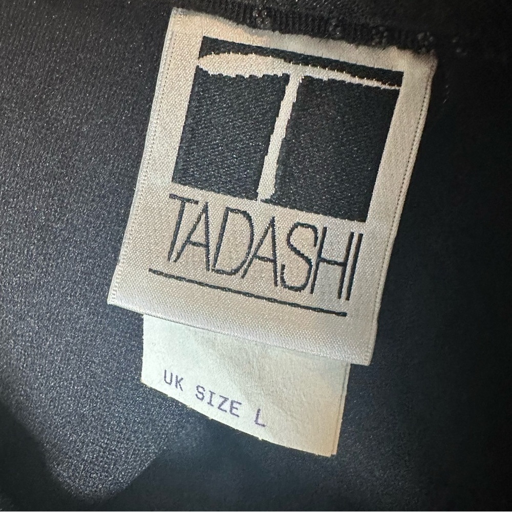 Tadashi Shoji Floral Embroidered Beaded Sheer Top Bodice Size Medium - Picture 9 of 12